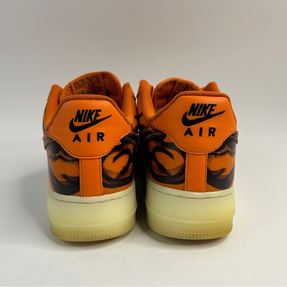 Nike Air Force 1 “Orange Skeleton Halloween” 2023 - Picture 5 of 8